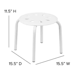 Flash Furniture Plastic Nesting Stack Stools, 11.5"Height (5 Pack) -Kids’ Furniture Store GUEST e59852e3 48ff 4cc0 89a3 cec067db3acb