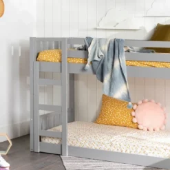 Twin Over Twin Wood Detachable Slat Bunk Bed - Saracina Home -Kids’ Furniture Store GUEST e5eb4fe9 f17b 429e a72b dbad1aa70275