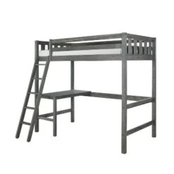 Twin Crosswinds Complete Loft Bed Wirebrush Gray - Hillsdale Furniture -Kids’ Furniture Store GUEST e6dbc3aa 0dc5 4d7c 98c1 5b660f47dad9