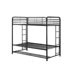 Twin Betony Bunk Bed With Storage Bins Black - Room & Joy 15 Twin Betony Bunk Bed With Storage Bins Black - Room & Joy -Kids’ Furniture Store GUEST e7b8f6d8 9640 4b48 b5c7 9fe966c255dd