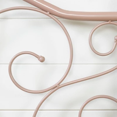 Twin Savannah Metal Daybed Pink Blush - South Shore 2 Twin Savannah Metal Daybed Pink Blush - South Shore - Image 2