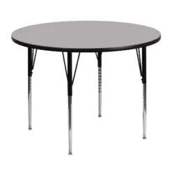 Emma And Oliver 48" Round Laminate Adjustable Activity Table -Kids’ Furniture Store GUEST e95e56b5 7f01 4cd0 9d04 cdfaeadff2bf
