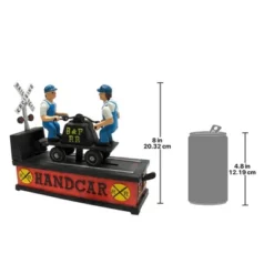 Design Toscano Railroad Handcar Collectors' Die Cast Iron Mechanical Coin Bank -Kids’ Furniture Store GUEST e96e9e39 82cf 4c76 809a 6b4a9ee6cf39