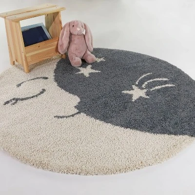 5'3"x7' Moonlight Kids' Rug Cream - Balta Rugs 1 5'3"x7' Moonlight Kids' Rug Cream - Balta Rugs