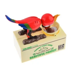 Insten Parrot Piggy Bank Robotic Coin Munching Toy Money Box, Red, 6.6x6.5 Inches 10 Insten Parrot Piggy Bank Robotic Coin Munching Toy Money Box, Red, 6.6x6.5 Inches -Kids’ Furniture Store GUEST ec30c160 b7c2 4e4d 8e3a ce407fbb3c9c