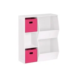 3pc Kids' Floor Cabinet With 2 Bins Set - RiverRidge Home 24 3pc Kids' Floor Cabinet With 2 Bins Set - RiverRidge Home -Kids’ Furniture Store GUEST f0501c34 752d 48bd 90e0 de3f1af6f4b7