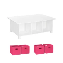 5pc Kids' Activity Table Set With 4 Bins - RiverRidge Home -Kids’ Furniture Store GUEST f4b5fd9c b761 4c52 85d6 3edba68b8f52