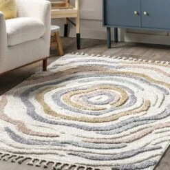 NuLOOM Adette Abstract Swirl Kids Tassel Area Rug -Kids’ Furniture Store GUEST f513bac3 cc89 4f5f af69 ceae737a6869