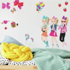 JoJo Siwa Peel And Stick Wall Decals - RoomMates -Kids’ Furniture Store GUEST f67c4da4 0678 4207 b6d1 41e4af2c7163