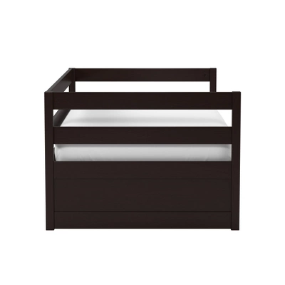 Twin Kids' Caspian Daybed With Trundle Chocolate - Hillsdale Furniture 3 Twin Kids' Caspian Daybed With Trundle Chocolate - Hillsdale Furniture - Image 3