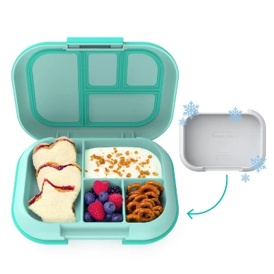 Bentgo Kids' Chill Lunch Box, Bento-Style Solution, 4 Compartments & Removable Ice Pack 9 Bentgo Kids' Chill Lunch Box, Bento-Style Solution, 4 Compartments & Removable Ice Pack - Image 9