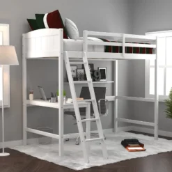 Twin Alexis Wood Arch Loft Bed With Desk - Hillsdale Furniture -Kids’ Furniture Store GUEST f98f3bb8 aceb 4a97 bc70 71d1fe4176d5