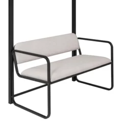 Twin Size Metal Loft Bed With Bench And Storage Staircase, Black-ModernLuxe -Kids’ Furniture Store GUEST fa2ee14a dcff 4416 a05c e4e4be770ded