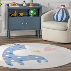 NuLOOM Ariella Giraffe Kids Machine Washable Area Rug 16 NuLOOM Ariella Giraffe Kids Machine Washable Area Rug -Kids’ Furniture Store GUEST fa6656a0 54c1 4fca 9a0f 227879a45fc9