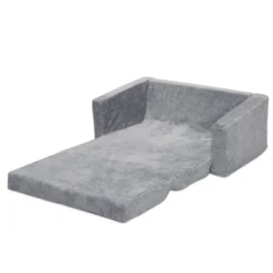 Delta Children Kids' Serta Perfect Sleeper Extra Wide Comfy 2-in-1 Flip Open Convertible Sofa To Lounger - Gray -Kids’ Furniture Store GUEST fc4fd76f 83db 48dd 9f76 326ea8eef005