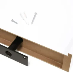 24" Floating Shelf With Lip For Kids' Room White - InPlace -Kids’ Furniture Store GUEST fd453bc6 1bc4 4294 b703 5d3fb710c5f6