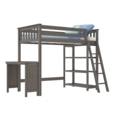 Max & Lily Twin High Loft Bed With Bookcase And Desk -Kids’ Furniture Store GUEST fe0a6b43 925c 4ed2 933a bd66cd1686b9