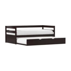 Twin Kids' Caspian Daybed With Trundle Chocolate - Hillsdale Furniture 21 Twin Kids' Caspian Daybed With Trundle Chocolate - Hillsdale Furniture -Kids’ Furniture Store GUEST ff5bb478 9e8a 45e9 964b 548579de390d